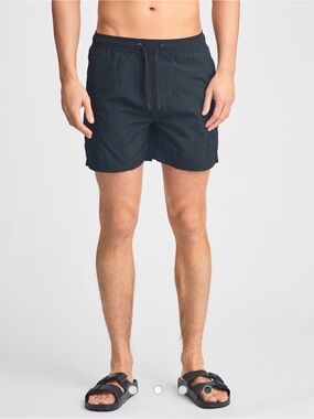 French Connection Swim Shorts, Black, XL